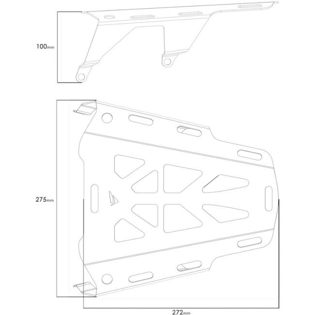Pyramid Plastics ピラミッドプラスチック シートラック 1290 Super duke R KTM リアキャリア 外装 | PYRAMID PLASTICS | 03