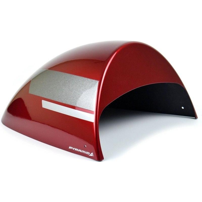 Pyramid Plastics ピラミッドプラスチック Seat Cowl カラー：レッド Hopper scheme Speed Twin TRIUMPH トライアンフ シングルシートカウル シート関連 外装 | PYRAMID PLASTICS
