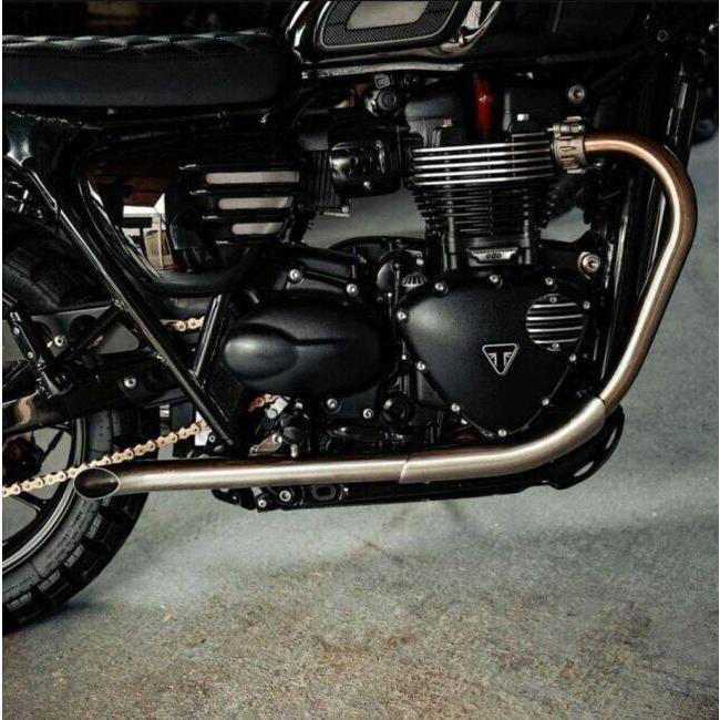 Motone スラッシュカットマフラーBEDLAM Motone Customs モートーンカスタムズ スラッシュカットマフラー