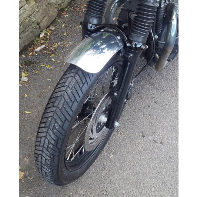 Motone Customs モートーンカスタムズ フォークブレース カラー：ブラック BONNEVILLE T100 T120 TRIUMPH トライアンフ フォークスタビライザー サスペンション