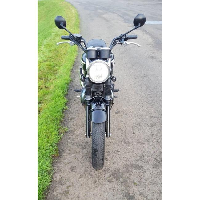 Motone Customs モートーンカスタムズ フォークブレース カラー：ブラック BONNEVILLE T100 T120 TRIUMPH トライアンフ フォークスタビライザー サスペンション