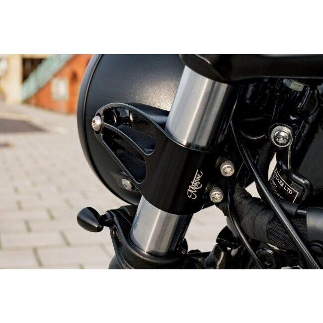 Motone Customs モートーンカスタムズ ヘッドライトステー GIGER BONNEVILLE SE T100 SCRAMBLER 900 SPEED TWIN STREET CUP THRUXTON TRIUMPH トライアンフ | ブランド登録なし | 02