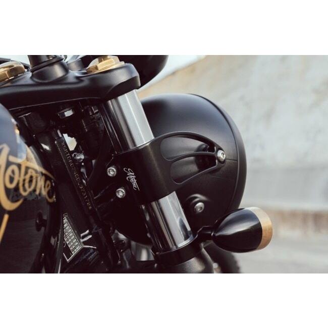 Motone Customs モートーンカスタムズ ヘッドライトステー GIGER BONNEVILLE SE T100 SCRAMBLER 900 SPEED TWIN STREET CUP THRUXTON TRIUMPH トライアンフ | ブランド登録なし | 03