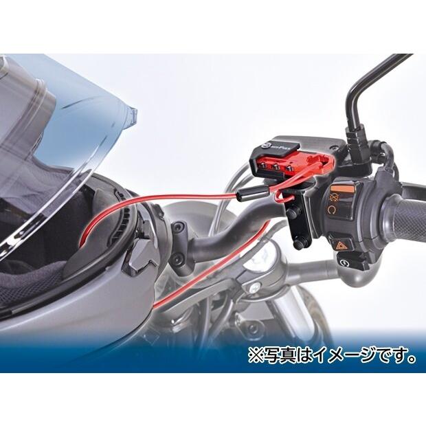TANAX motofizz タナックス モトフィズ ヘルメット用ワイヤーロック カラー：ブラック ヘルメットロック ヘルメット | TANAX | 02