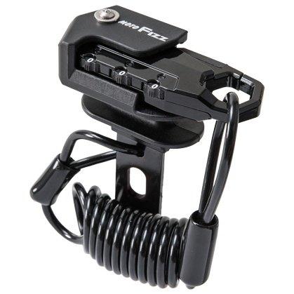 TANAX motofizz タナックス モトフィズ ヘルメット用ワイヤーロック カラー：ブラック ヘルメットロック ヘルメット | TANAX