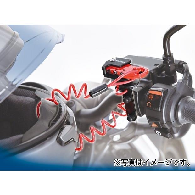 TANAX motofizz タナックス モトフィズ ヘルメット用ワイヤーロック カラー：ブラック ヘルメットロック ヘルメット | TANAX | 02