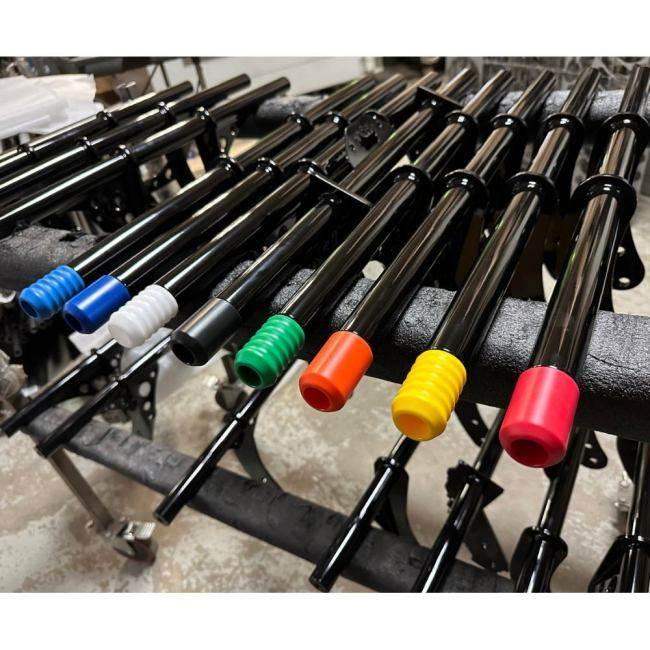 BUNGKING バングキング 【補修部品】ハイウェイペグ クラッシュバー 交換用エンドカバー カラー：レッド / ボルト：無 タイプ：シングル フレーム | ブランド登録なし | 02