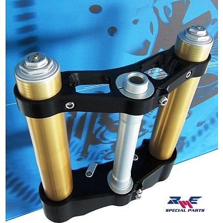 Robby Moto Engineering ロビーモトエンジニアリング トリプルクランプ カラー：ブラック パニガーレ 899 1199 DUCATI ドゥカティ ハンドルの画像