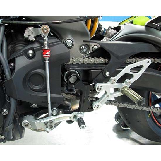 Robby Moto Engineering ロビーモトエンジニアリング バックステップ EVO-S [エボ-S] モデル カラー：シルバー MT-09 YAMAHA ヤマハ ステップ 足回り_2