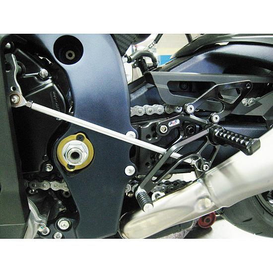 Robby Moto Engineering ロビーモトエンジニアリング バックステップ スタンダードモデル 逆チェンジ専用 カラー：ブラック GSX-R750 GSX-R600 SUZUKI スズキ | ブランド登録なし