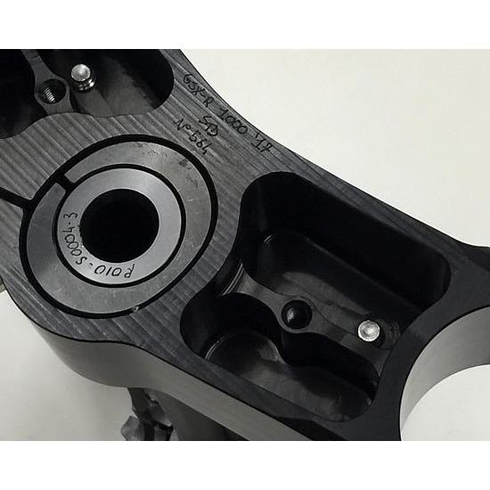 Robby Moto Engineering ロビーモトエンジニアリング トリプルクランプ スタンダード カラー：シルバー GSX-R1000 SUZUKI スズキ ハンドルの画像