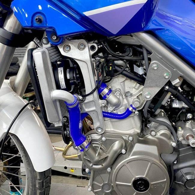 SAMCO SPORT サムコスポーツ クーラントホース(ラジエーターホース) カラー：イエロー Tuareg 660 APRILIA アプリリア ラジエーター 冷却関連 エンジンの画像