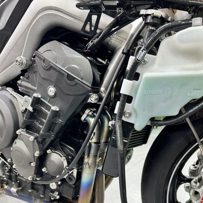 SAMCO SPORT サムコスポーツ クーラントホース(ラジエーターホース) カラー：ブリティッシュレーシンググリーン(限定色) Daytona 765 Moto2 ラジエーターの画像