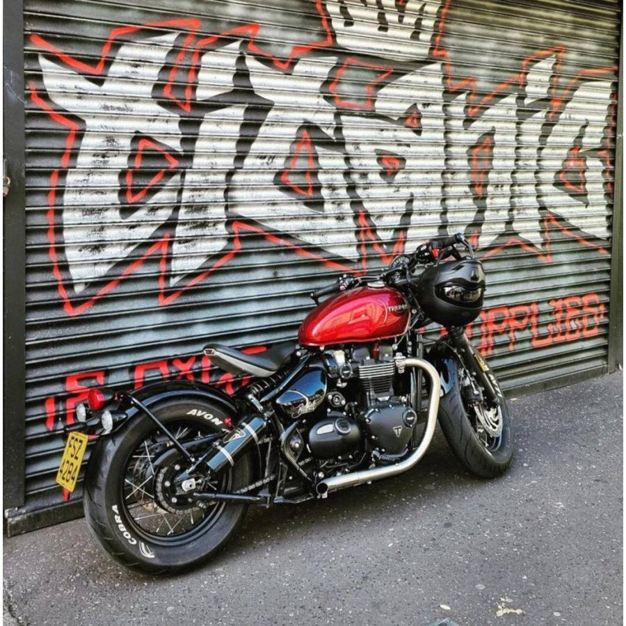Motone Customs モートーンカスタムズ スラッシュカットマフラー 