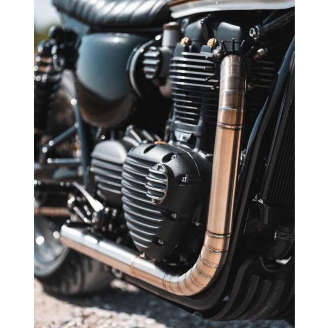 Motone Customs モートーンカスタムズ フルエキゾーストマフラー NAUTILUS BONNEVILLE T100 T120 TRIUMPH トライアンフ マフラー_3
