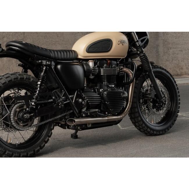 Motone Customs モートーンカスタムズ フルエキゾーストマフラー NAUTILUS BONNEVILLE T100 T120 TRIUMPH トライアンフ マフラー_9