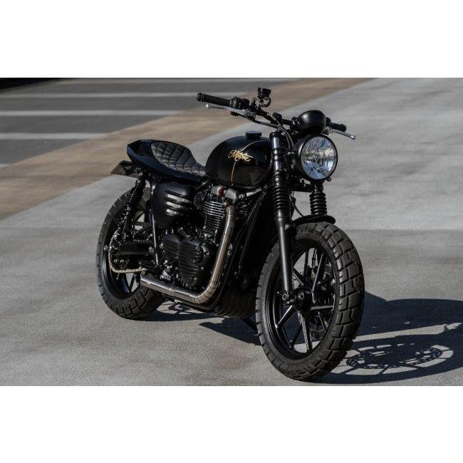 Motone Customs モートーンカスタムズ フルエキゾーストマフラー NAUTILUS STREET TWIN (ストリートツイン) TRIUMPH トライアンフ マフラー_2