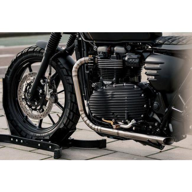 Motone Customs モートーンカスタムズ フルエキゾーストマフラー NAUTILUS STREET TWIN (ストリートツイン) TRIUMPH トライアンフ マフラー_3