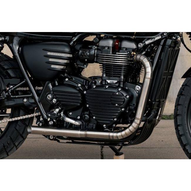 Motone Customs モートーンカスタムズ フルエキゾーストマフラー NAUTILUS STREET TWIN (ストリートツイン) TRIUMPH トライアンフ マフラー_5