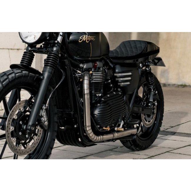 Motone Customs モートーンカスタムズ フルエキゾーストマフラー NAUTILUS STREET TWIN (ストリートツイン) TRIUMPH トライアンフ マフラー_6