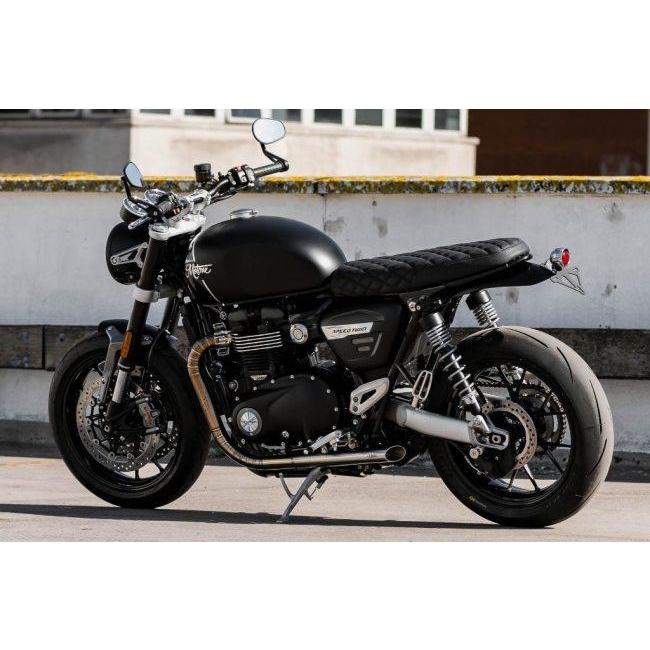 Motone Customs モートーンカスタムズ フルエキゾーストマフラー NAUTILUS TRIUMPH トライアンフ マフラー_2