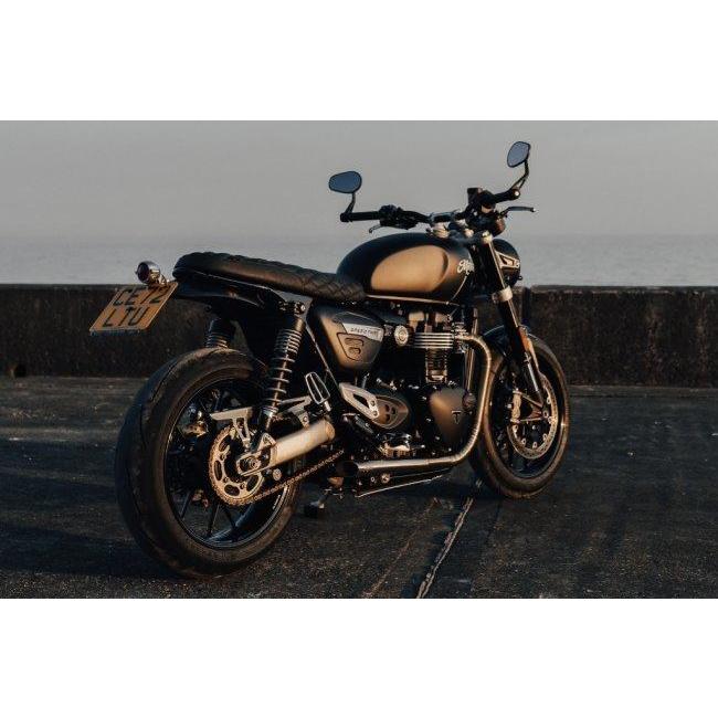 Motone Customs モートーンカスタムズ フルエキゾーストマフラー NAUTILUS TRIUMPH トライアンフ マフラー_4