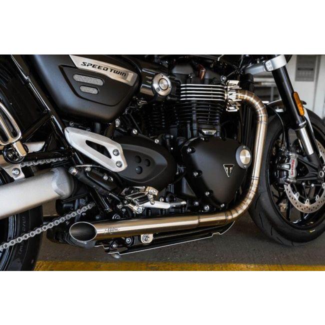 Motone Customs モートーンカスタムズ フルエキゾーストマフラー NAUTILUS TRIUMPH トライアンフ マフラー_5