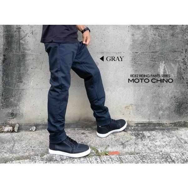 RIDEZ ライズ MOTO-CHINO 11oz ライディングパンツ サイズ：30インチ(W