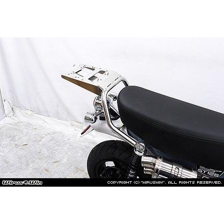 WirusWin ウイルズウィン リアボックス用ベースブラケット付きグラブバー ダックス125 HONDA ホンダ グラブバー・タンデムバー・シーシーバー 外装の画像