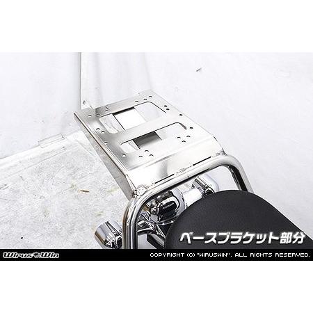 WirusWin ウイルズウィン リアボックス用ベースブラケット付きグラブバー ダックス125 HONDA ホンダ グラブバー・タンデムバー・シーシーバー 外装の画像