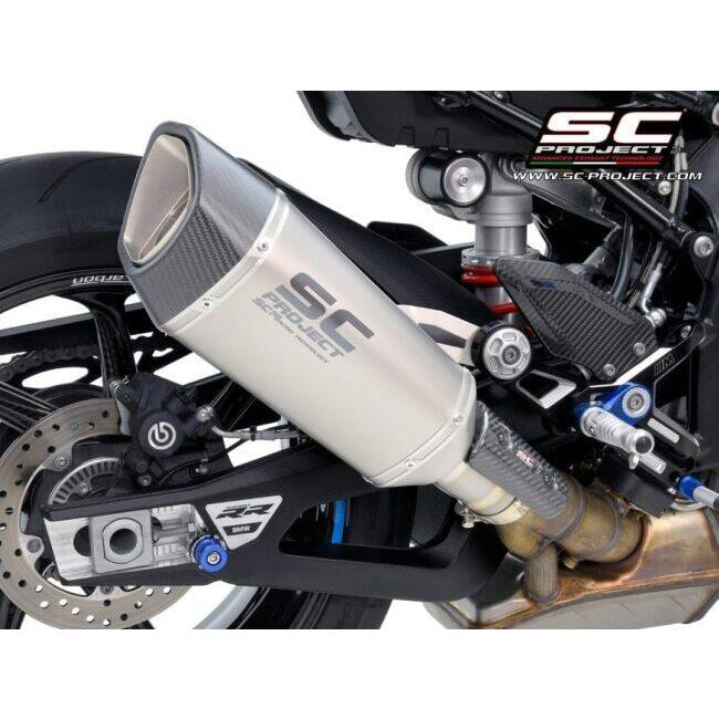 SC-PROJECT SCプロジェクト SC1-R スリップオンサイレンサー【公道走行可】 本体材質：チタン M1000 R RR S1000 BMW スリップオンマフラー マフラー | SCーPROJECT | 05