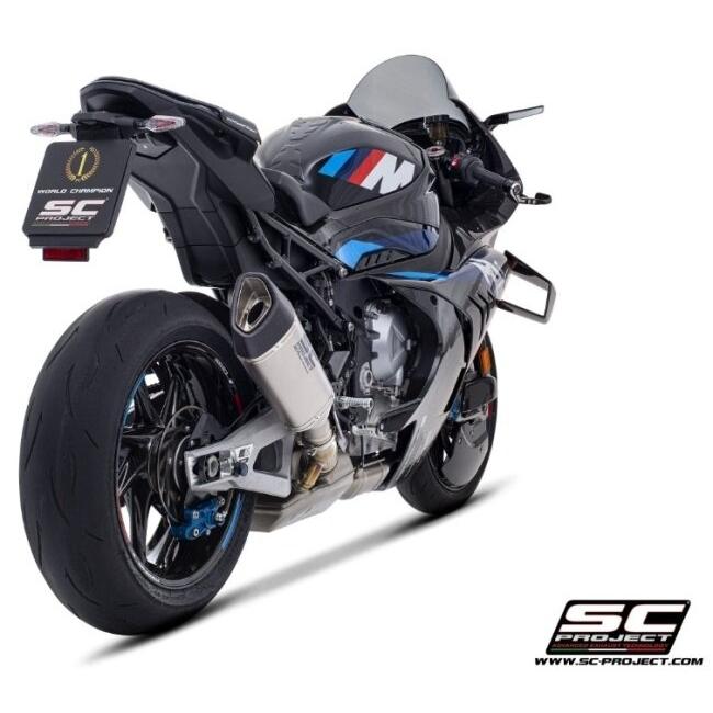 SC-PROJECT SCプロジェクト SC1-R スリップオンサイレンサー【公道走行可】 本体材質：チタン M1000 R RR S1000 BMW スリップオンマフラー マフラー | SCーPROJECT | 08