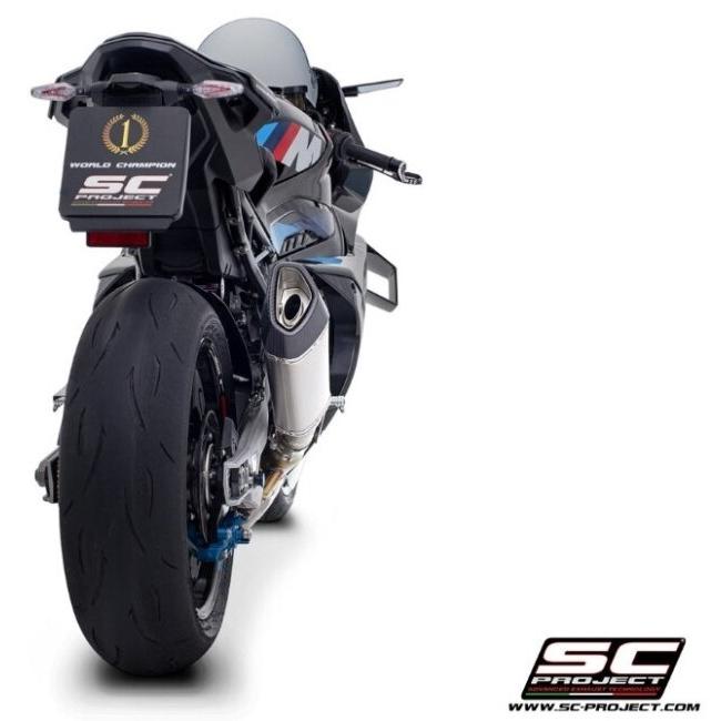 SC-PROJECT SCプロジェクト SC1-R スリップオンサイレンサー【公道走行可】 本体材質：チタン M1000 R RR S1000 BMW スリップオンマフラー マフラー | SCーPROJECT | 09