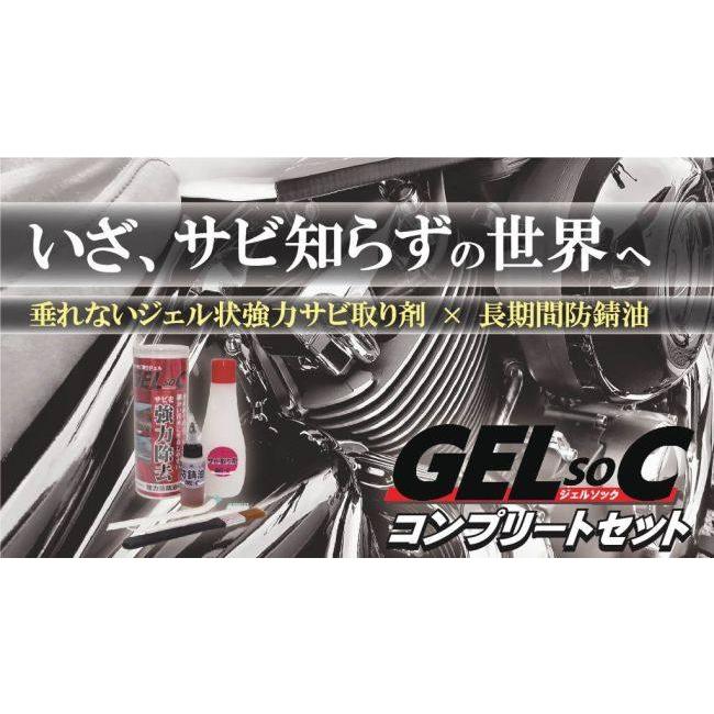 株)エトス エトス ジェル状サビ取剤 GELsoC 2本セット 防錆・錆取り