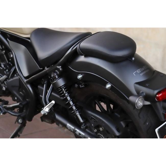 DEGNER デグナー SB-107 ステー付きレザーサドルバッグ(左用) カラー：ヴィンテージブラック レブル250 S Edition レブル500 HONDA ホンダ サイドバッグ_7