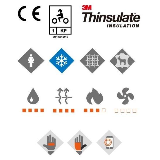 IXON イクソン PRO FRYO レディースウインターグローブ サイズ：XS ウインターグローブ グローブ アパレル | IXON | 04