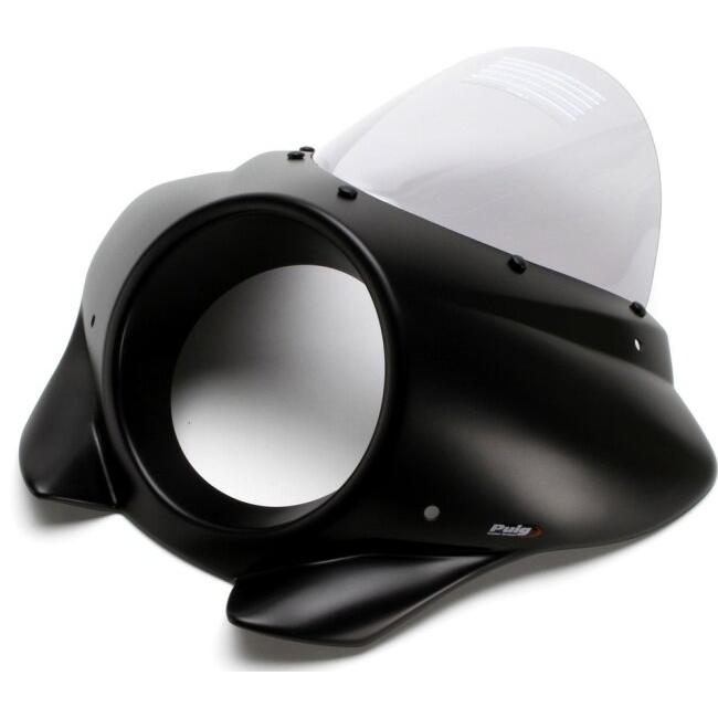 Puig プーチ セミフェアリング ミラージュ ツーリング(Mirage Semifairing) カラー：マッドブラック／スモーク レブル1100 HONDA ホンダ ビキニカウル 外装の画像