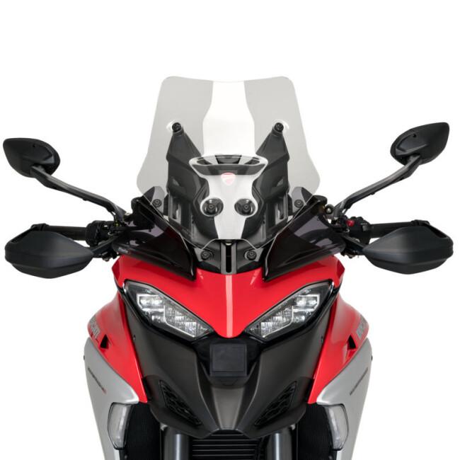 Puig プーチ フロントディフレクター (Extended Front Deflectors) カラー：ダークスモーク Multistrada V4 Pikes Peak Rally RS MULTISTRADA S SPORT 外装