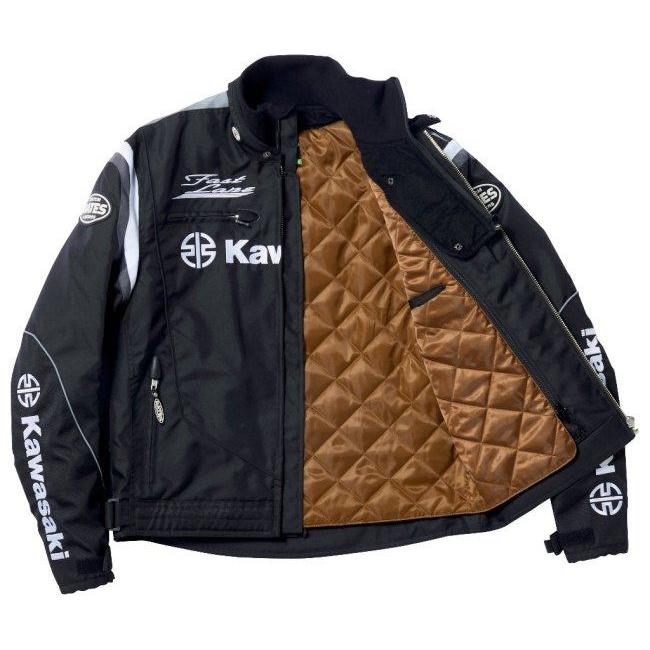カワサキ Kawasaki カワサキ×BATES ナイロン3シーズンジャケット カワサキ Kawasaki カワサキ×BATES ナイロン3シーズンジャケット