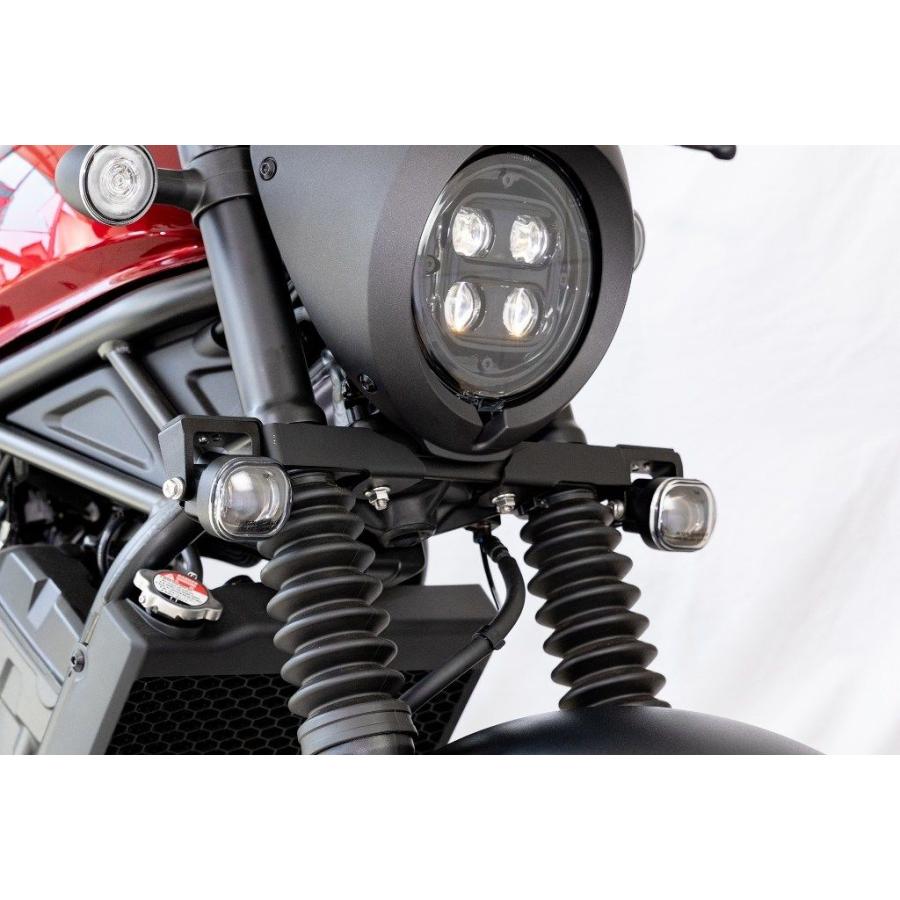 KIJIMA（キジマ） フォグランプキット ホワイト LED レブル 250 HONDA