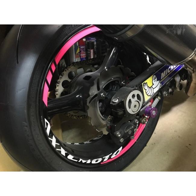 AXXL アクセル 17インチ SP1 カスタム リムステッカー カラー(ライン