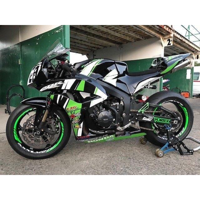 AXXL アクセル 17インチ SP1 カスタム リムステッカー カラー(ライン