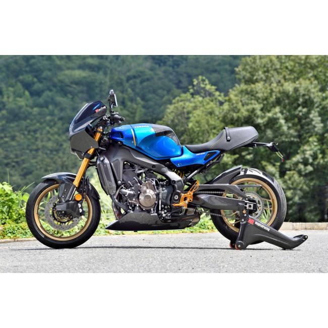 Magical Racing マジカルレーシング アッパーカウル スクリーンカラー：スモーク / タイプ：綾織カーボン製 XSR900 YAMAHA ヤマハ ビキニカウル カウル関連_2