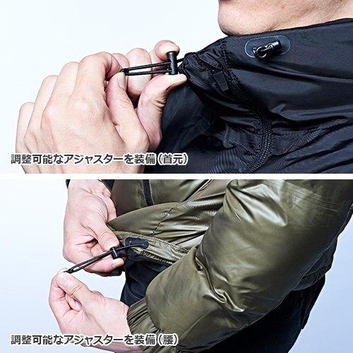 Y’S GEAR(YAMAHA) ワイズギア YAF83-SA シームレスウォームジャケット サイズ：XL (90792AE18X00) ウインタージャケット ジャケット アパレルの画像