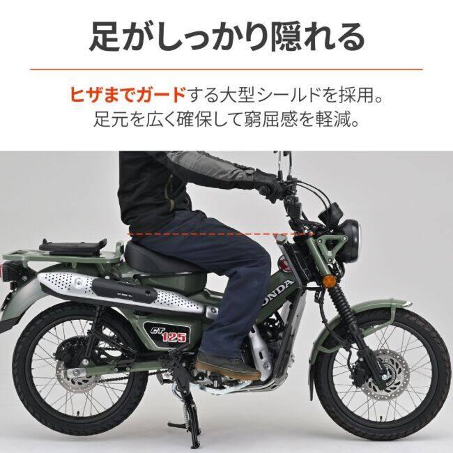 DAYTONA（デイトナ） レッグシールド カラー：スモーク CT125 HONDA
