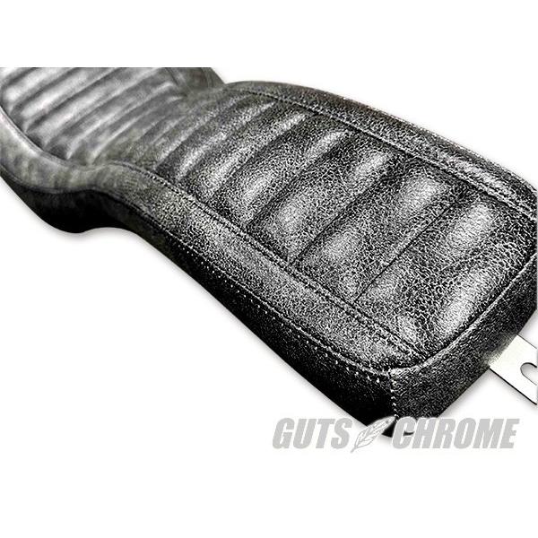 GUTS CHROME ガッツクローム 【HARD RIDE】サバイバーレザーコブラシート ビッグツイン HARLEY-DAVIDSON ハーレーダビッドソン シート シート関連 外装