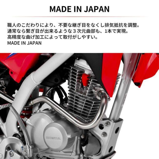 DELTA デルタ バレル4ミニ サイレンサー フルエキゾースト CRF125F