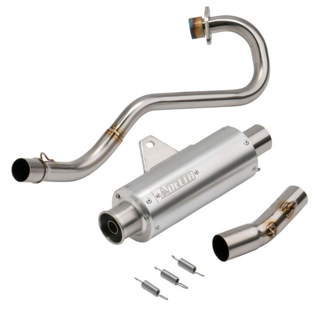 Delta バイク マフラー CRF125F DELTA（デルタ） バレル4MINI [バレル4ミニ] サイレンサー CRF125F