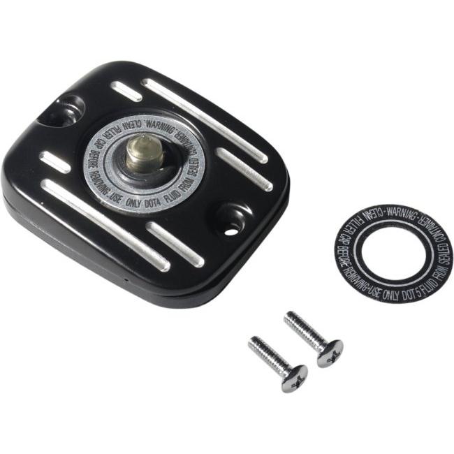 Drag Specialties ドラッグスペシャリティーズ Front Brake Master Cylinder Cover［0611-0188］ HARLEY-DAVIDSON ハーレーダビッドソン ブレーキの画像