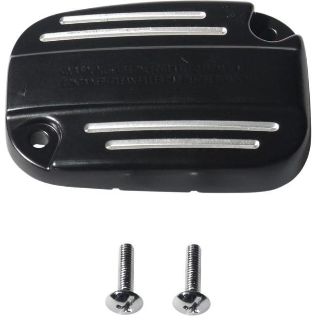 Drag Specialties ドラッグスペシャリティーズ Front Brake Master Cylinder Cover［0611-0190］ HARLEY-DAVIDSON ハーレーダビッドソン ブレーキの画像